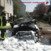 PKW Brand, Eisingen, 02.04.2014
