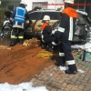 PKW Brand, Eisingen, 02.04.2014