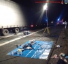 VU - Person eingeklemmt, A3 Richtung Frankfurt, 18.11.2015