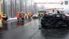 VU - mehrere PKW, A3 Richtung Würzburg, 02.01.2017 
