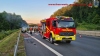 PKW Brand, A3 Richtung Frankfurt, 25.06.2020