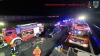 VU LKW - mehrere Personen eingeklemmt, A3 Richtung Würzburg, 15.12.2020
